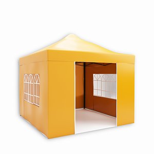 3D model Outdoor Pop Up Gazebo Party Tent  - Party Patio Tent