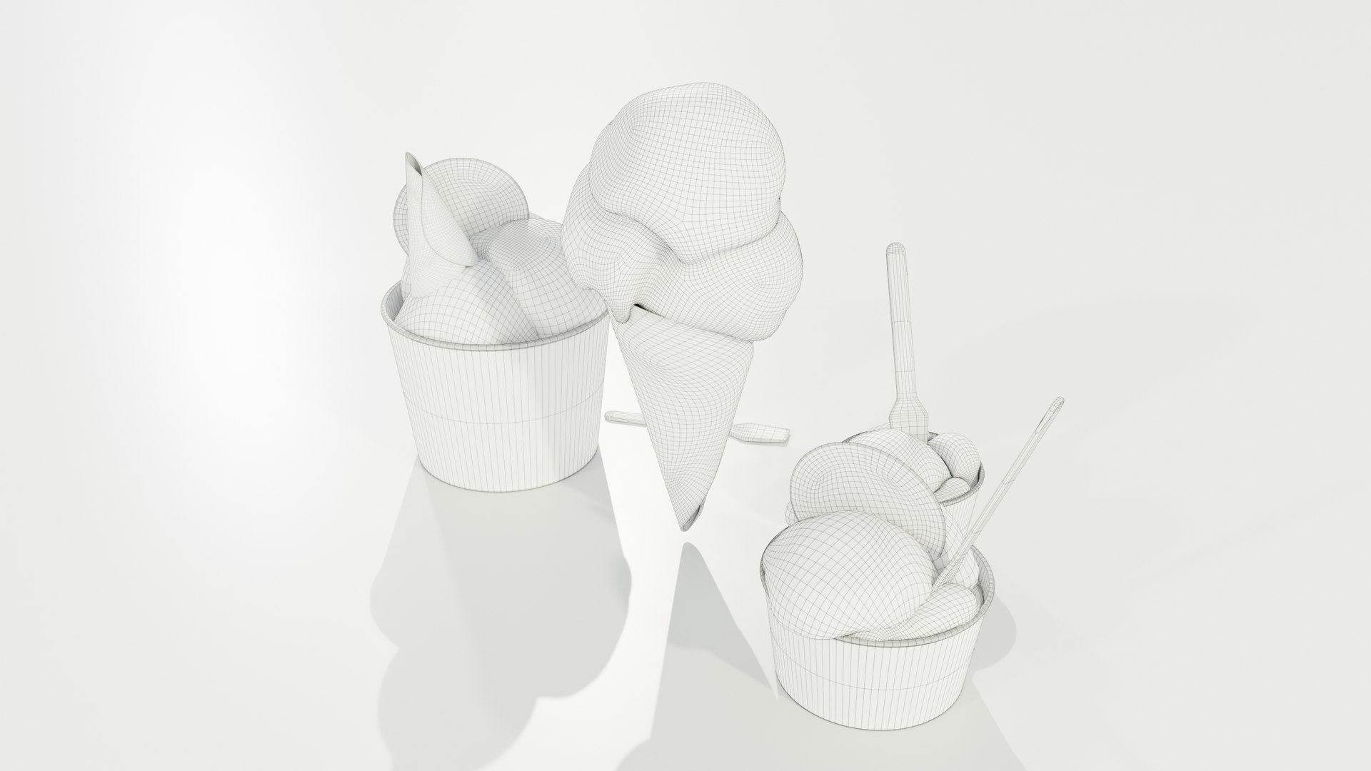 Ice Cream Cone and Cups 3D https://p.turbosquid.com/ts-thumb/ly/3o8fHi/BG/wire_04/jpg/1715158738/1920x1080/fit_q87/a35f0d0532c80f5eae30fba96ff3bddd78086ddb/wire_04.jpg