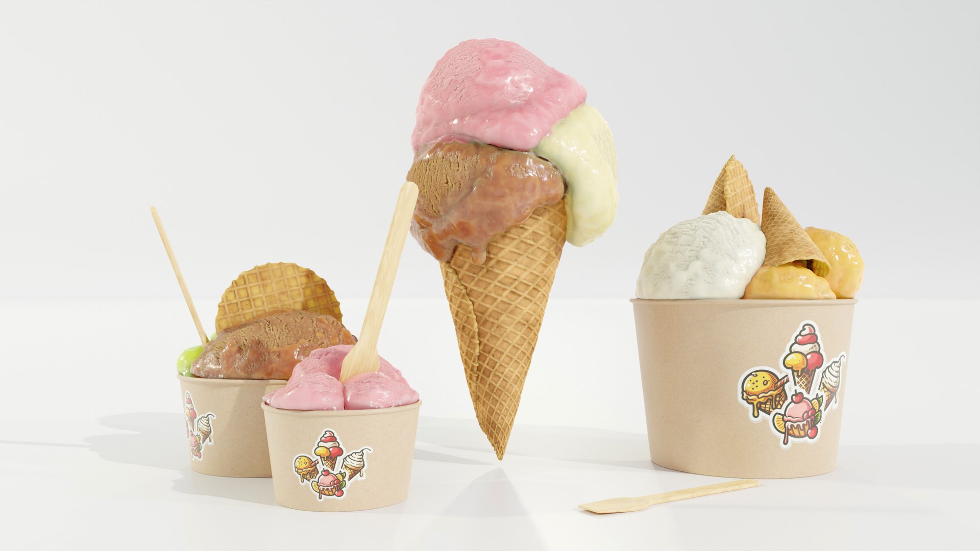 Ice Cream Cone and Cups 3D https://p.turbosquid.com/ts-thumb/ly/3o8fHi/az/z0006/jpg/1715158664/1920x1080/fit_q87/1b66be151163282b09af5ca05e2a78a2dea03783/z0006.jpg