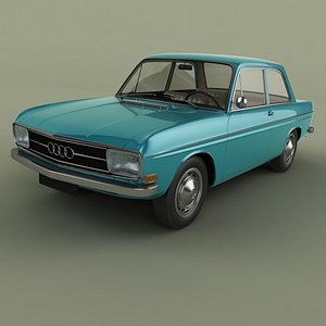 3D 1965 audi f103 coupe
