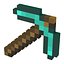Minecraft Pickaxe Diamond 3D Model