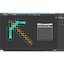 Minecraft Pickaxe Diamond 3D Model