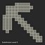 Minecraft Pickaxe Diamond 3D Model