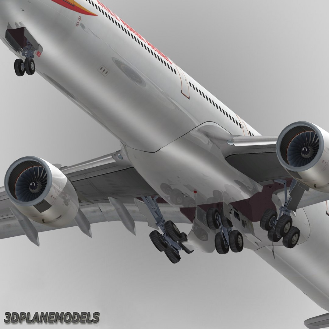 3d Model Of Airbus A340-600