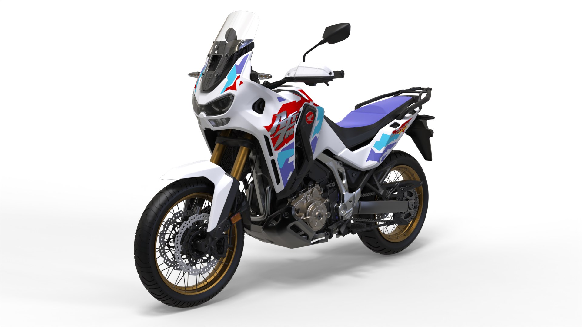 3D Honda CF1000 Model - TurboSquid 2408121