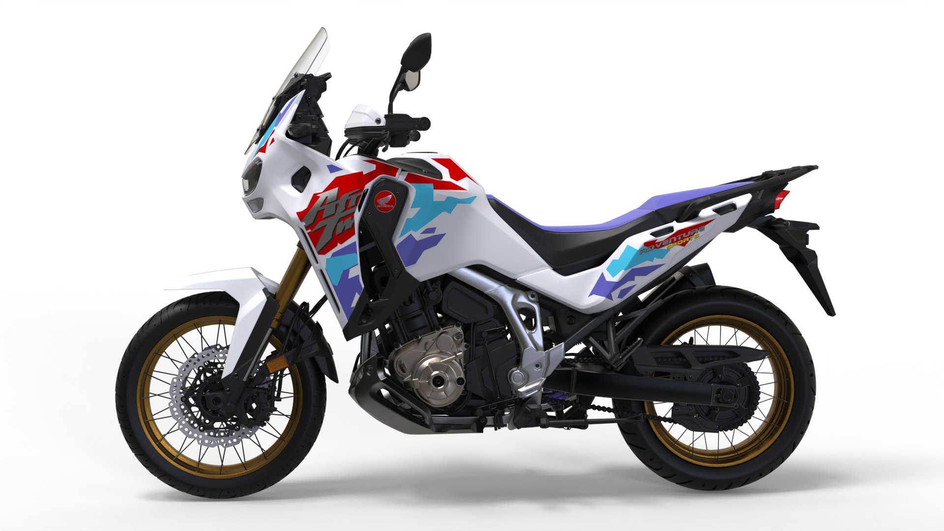 3D Honda CF1000 Model - TurboSquid 2408121
