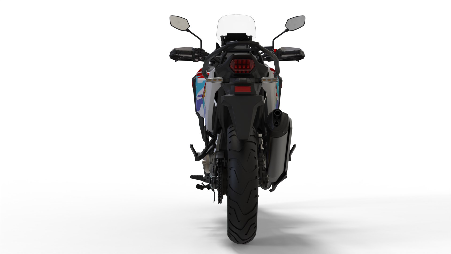 3D Honda CF1000 Model - TurboSquid 2408121