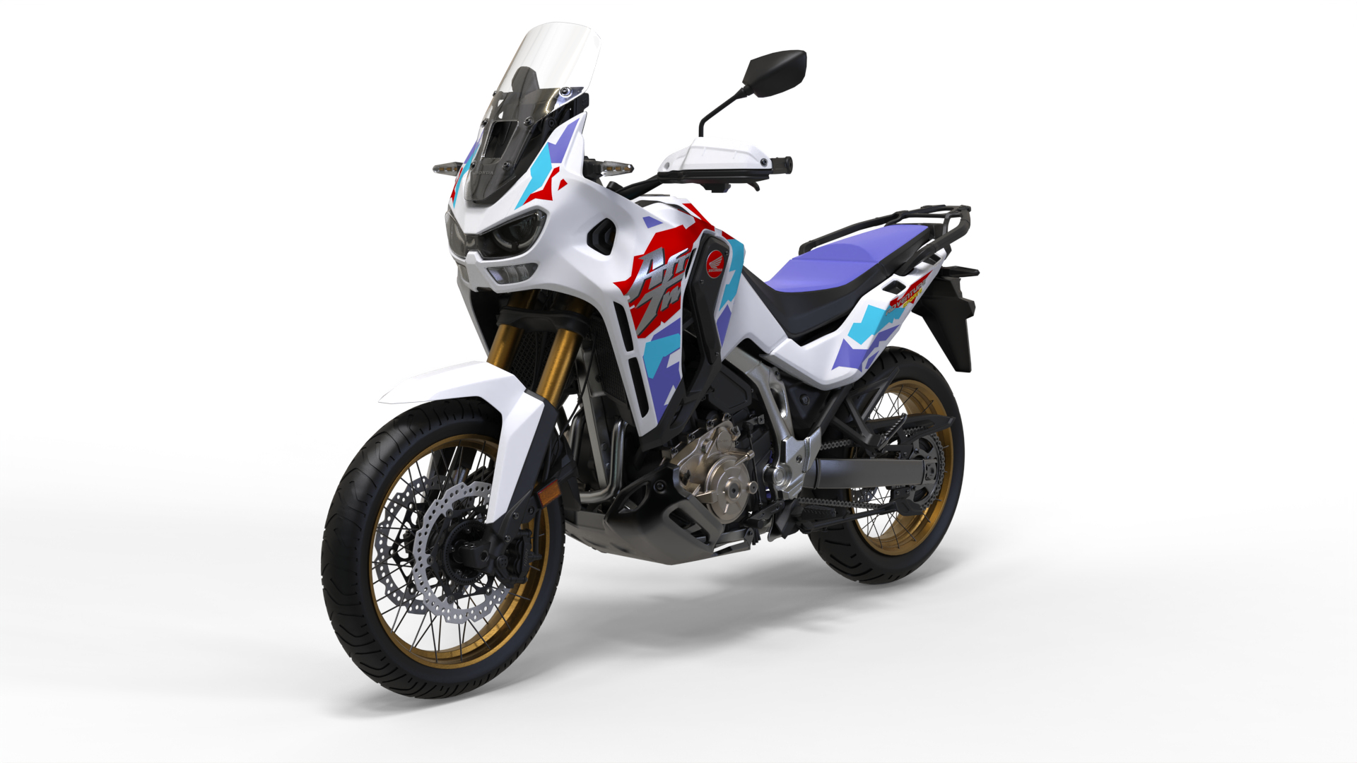 3D Honda CF1000 Model - TurboSquid 2408121