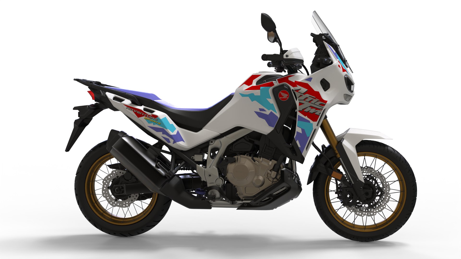 3D Honda CF1000 Model - TurboSquid 2408121