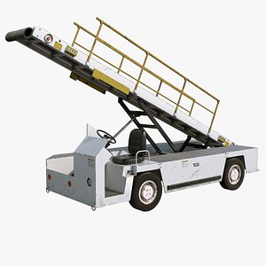 3D airport luggage loader