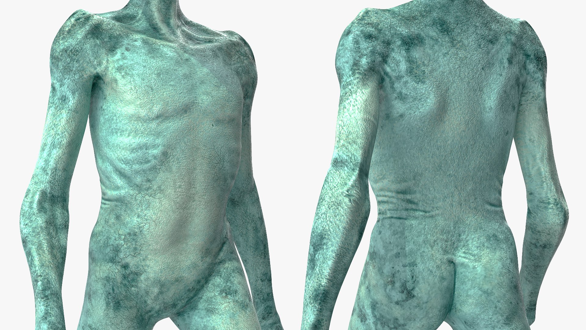 3D humanoid alien rigged model - TurboSquid 1640282