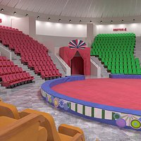 Color Zoned Circus Amphitheater