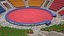 Anfiteatro del circo suddiviso in zone colorate