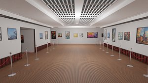 3D model Art Gallery
