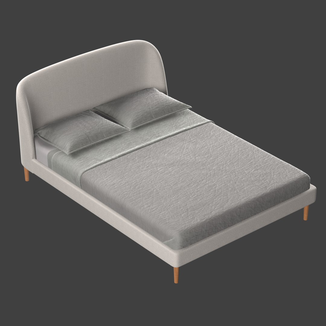 Feather And Black Cambourne Bed 3D Model TurboSquid 1942259