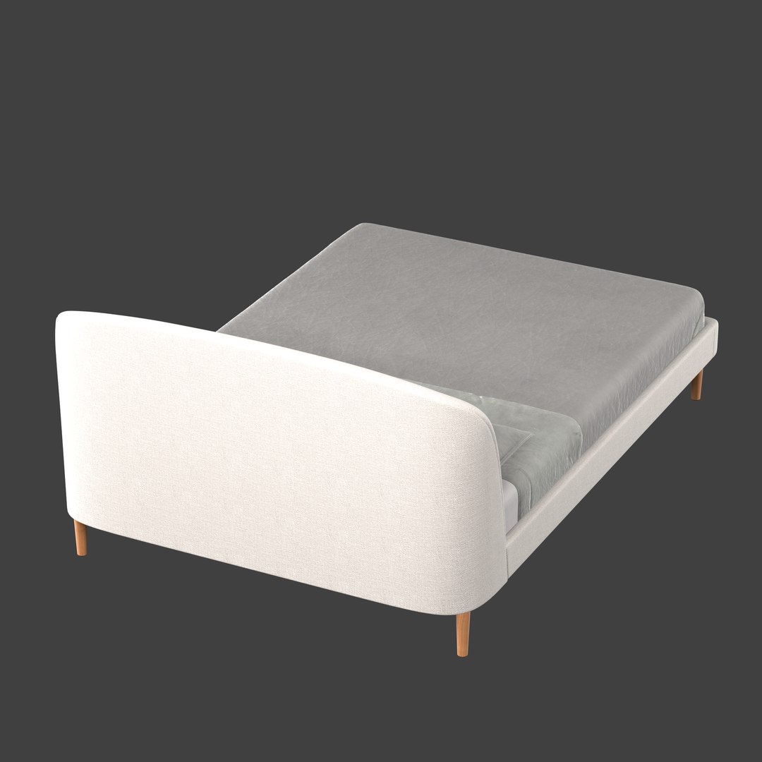 Feather And Black Cambourne Bed 3D Model TurboSquid 1942259