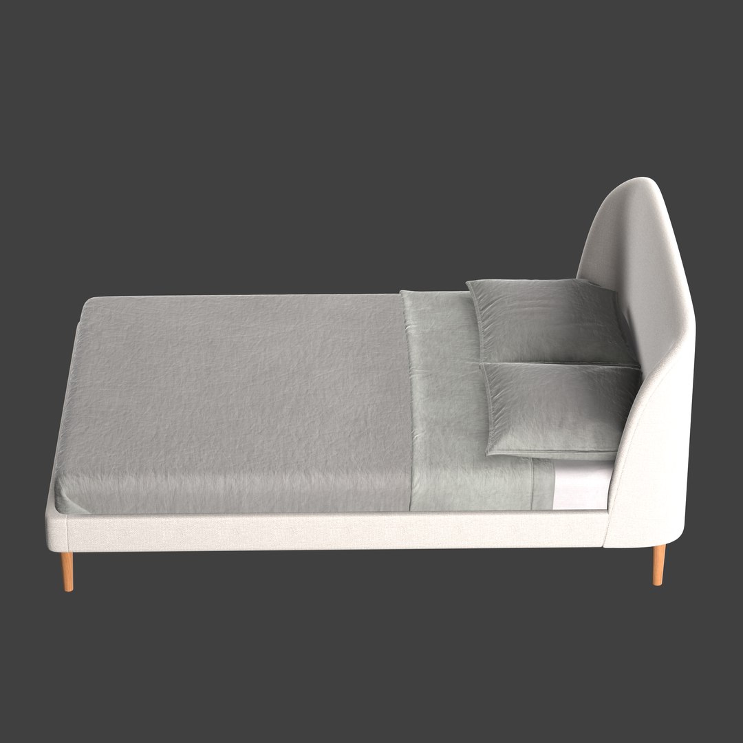 Feather And Black Cambourne Bed 3D Model TurboSquid 1942259