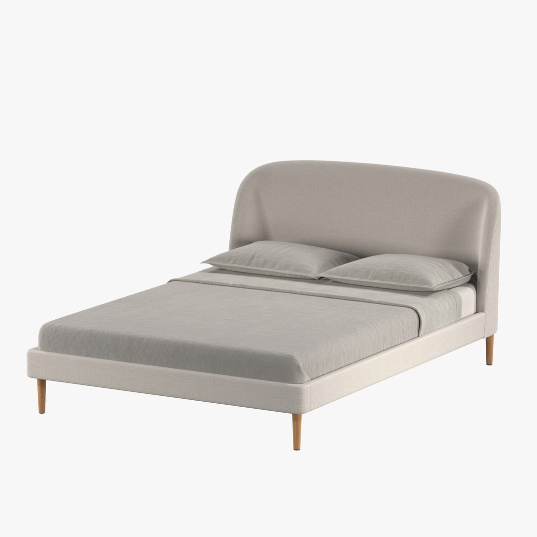 Feather And Black Cambourne Bed 3D Model TurboSquid 1942259