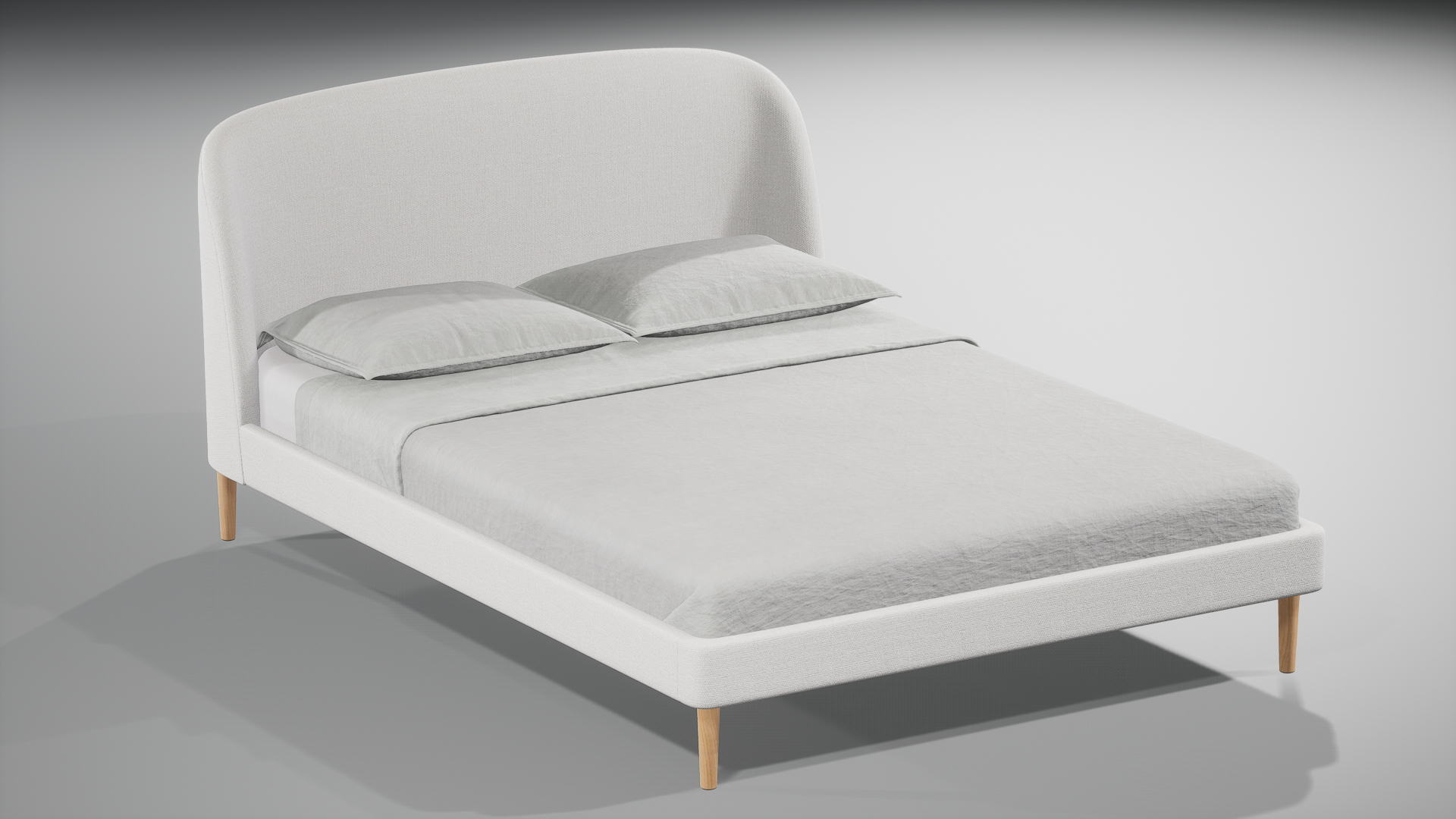 Feather And Black Cambourne Bed 3D Model TurboSquid 1942259