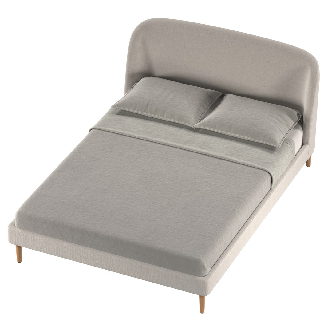 Feather And Black Cambourne Bed 3D Model TurboSquid 1942259