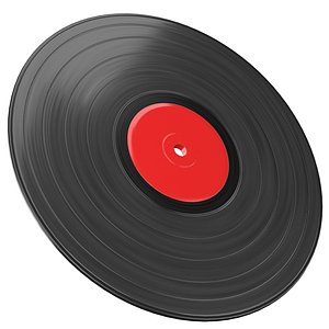 3D Vinyl Record