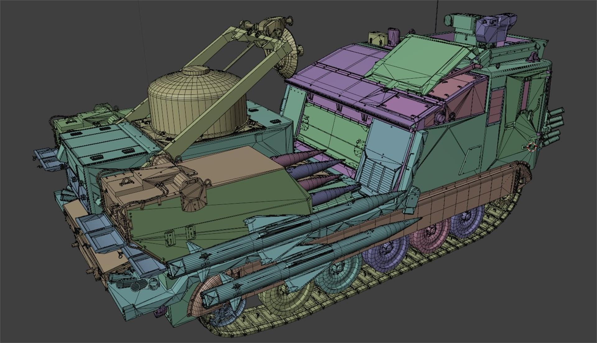 modelo 3d Estoque de orugas RCM748 - TurboSquid 2533784