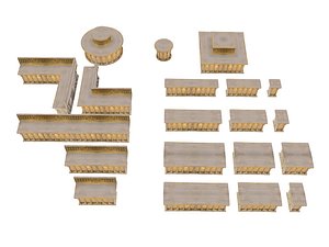 cathedral altar pack 3D model