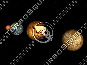 planets sun mars 3d model
