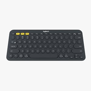 3d model logitech k380