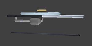 co2 harpoon 3D model