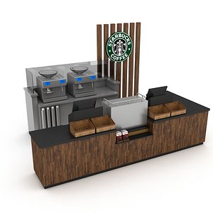 3d coffee shop 3D
