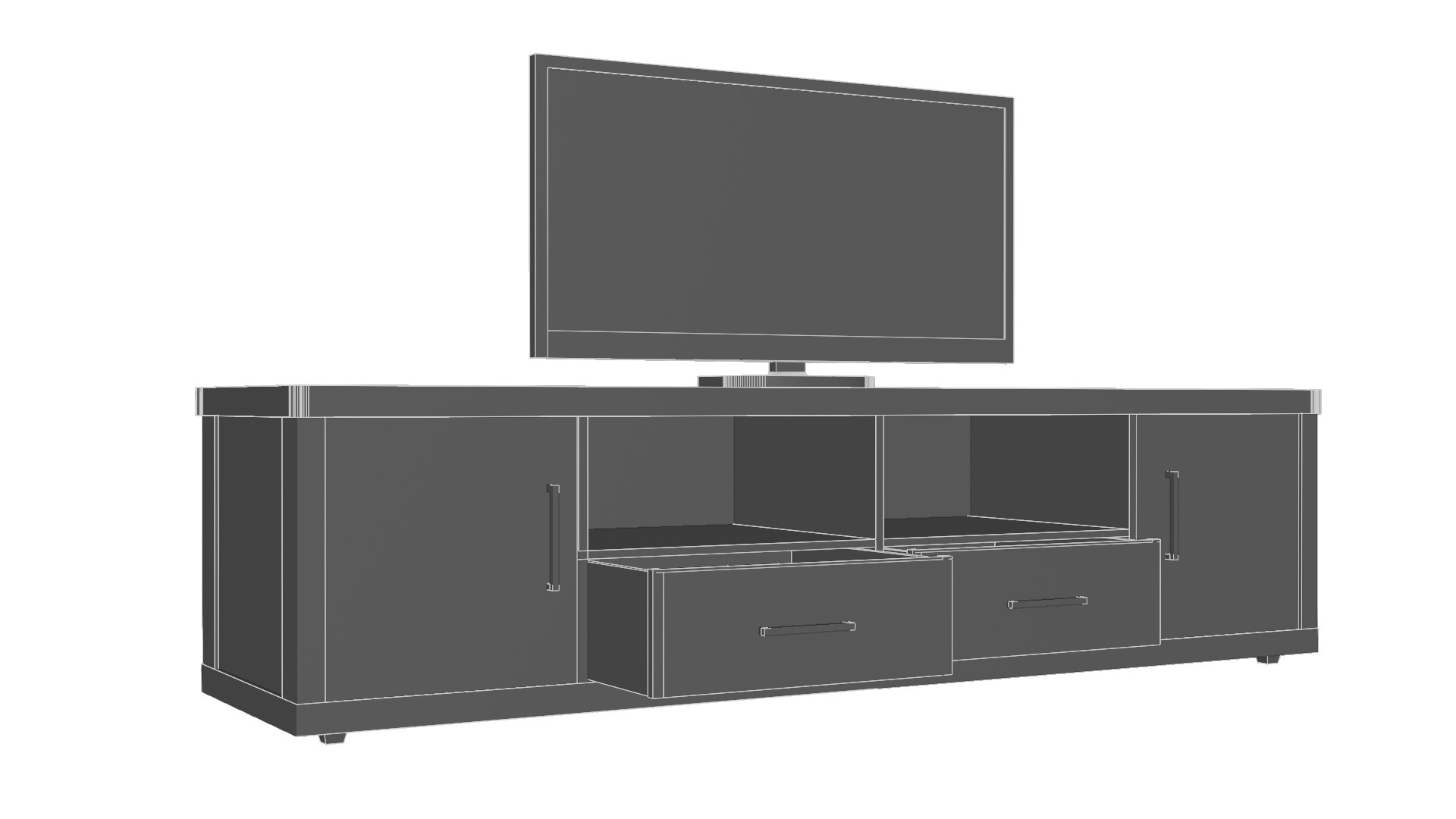 Free TV SET 3D Model - TurboSquid 1912950