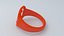 Ruby Red Plastic Number 21 Ring