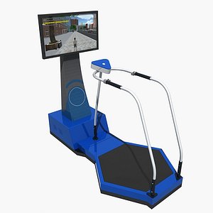 3D walking vr simulator