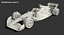 Mercedes W13 F1 Team Season 2022 Formula 1 Race Car