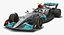 Mercedes W13 F1 Team Season 2022 Formula 1 Race Car