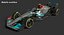 Mercedes W13 F1 Team Season 2022 Formula 1 Race Car
