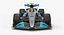Mercedes W13 F1 Team Season 2022 Formula 1 Race Car