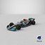 Mercedes W13 F1 Team Season 2022 Formula 1 Race Car