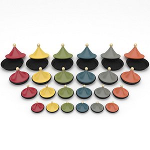 3d moroccan tajine 2 model