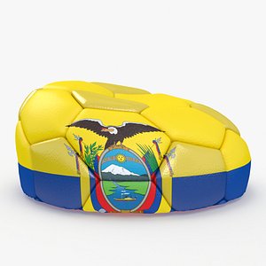 Soccerball empty Ecuador