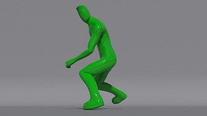 Green Dude Maya Rig