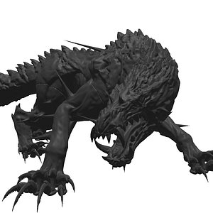 Rigged Undead Monster