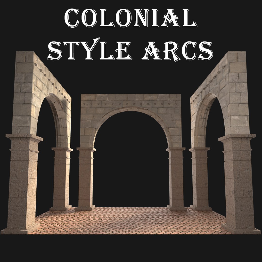 3D Colonial style arcs model https://p.turbosquid.com/ts-thumb/ly/mMY4Jo/16/portada/png/1741698923/1920x1080/fit_q87/a7a9c30d62dc3490df5fdde31884c8cae65a5d34/portada.jpg