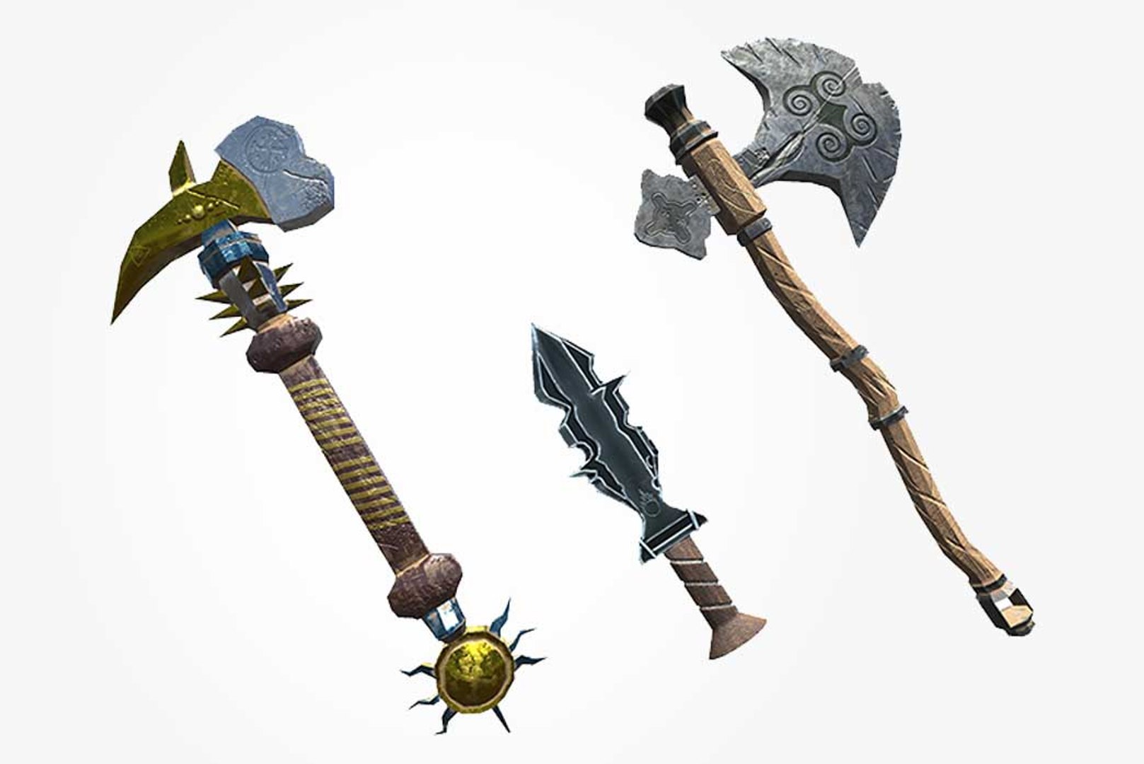 3D RPG Weapons Pack 3D Model - TurboSquid 2133320