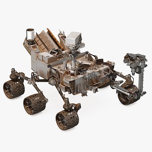 Curiosity Mars Rover Dusty