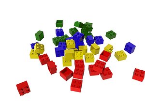 lego animation 3D model