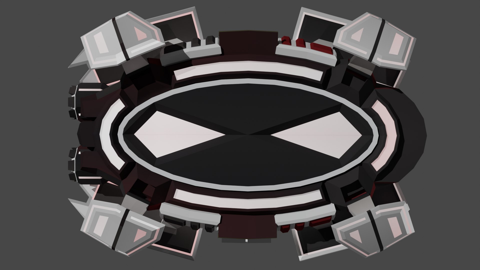 Sci-Fi Hovercraft - Low Poly 3D Model Model - TurboSquid 2283861