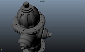 3d model hydrants