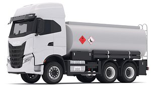 3D Iveco S-WAY Tanker Truck 6x2